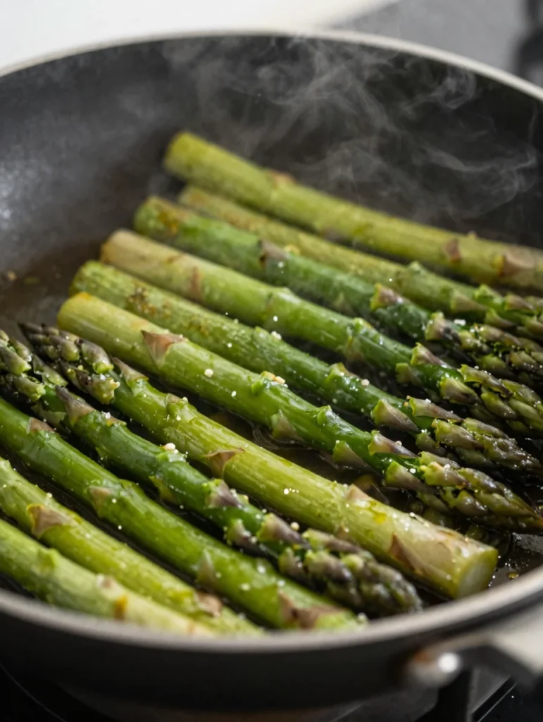 Asparagus Ramp Pizza