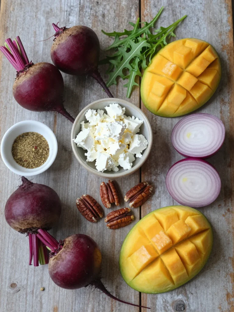 Beet Mango Salad