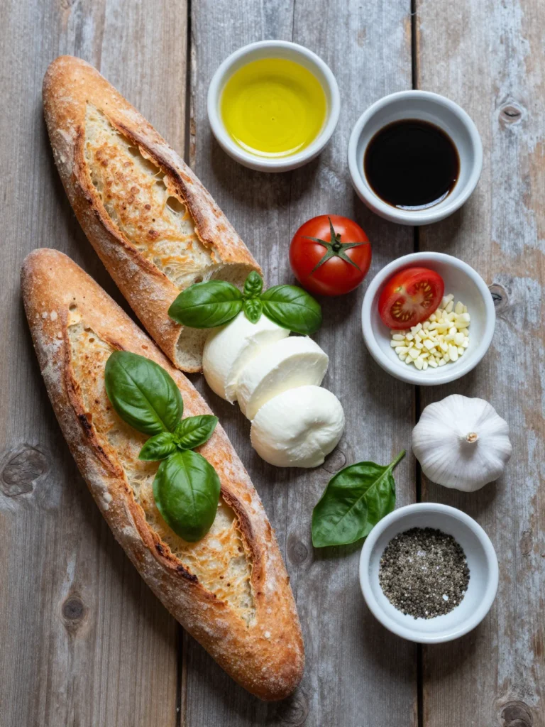 Caprese French Bread Pizza
