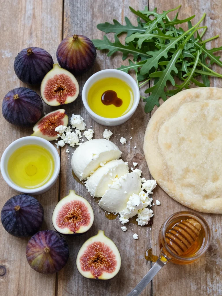 Fig Arugula Pizza