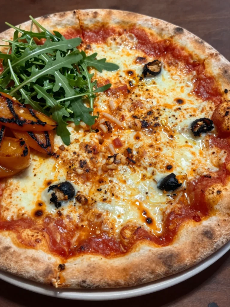 Grilled Margherita Pizza