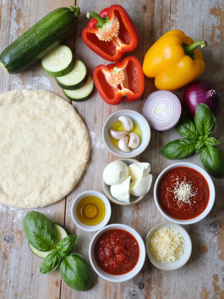 Grilled Veggie Pizza