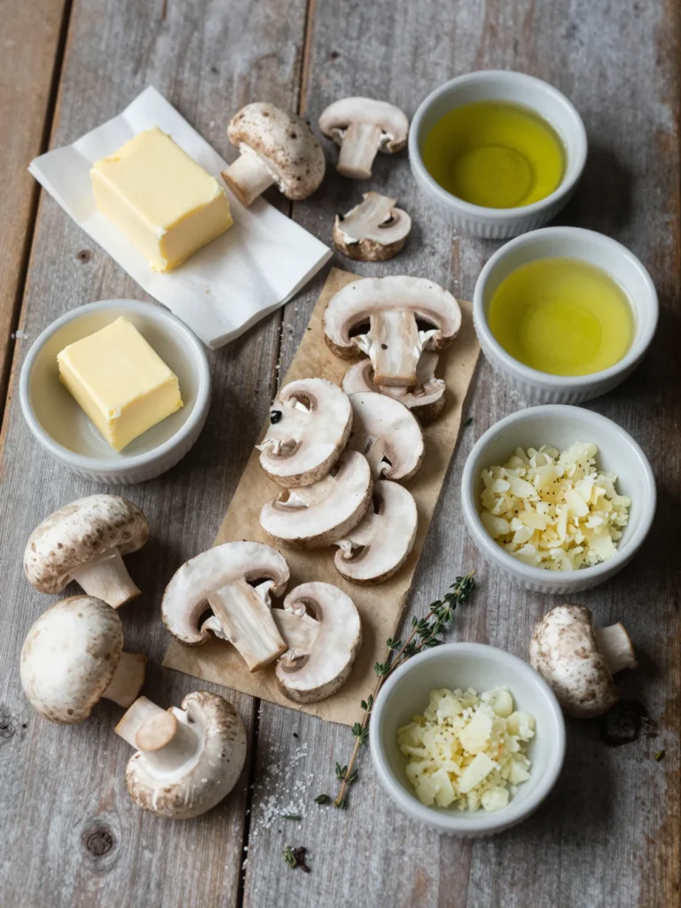 Mushroom Puff Pastry Pizza