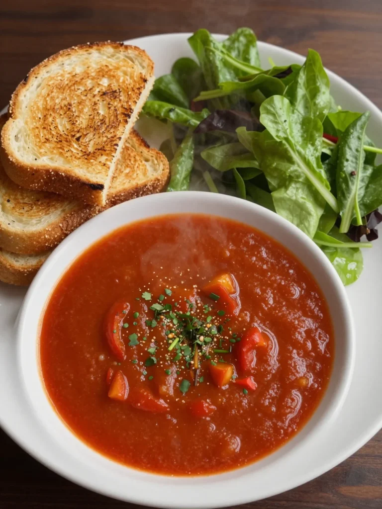 Roasted Red Pepper Soup