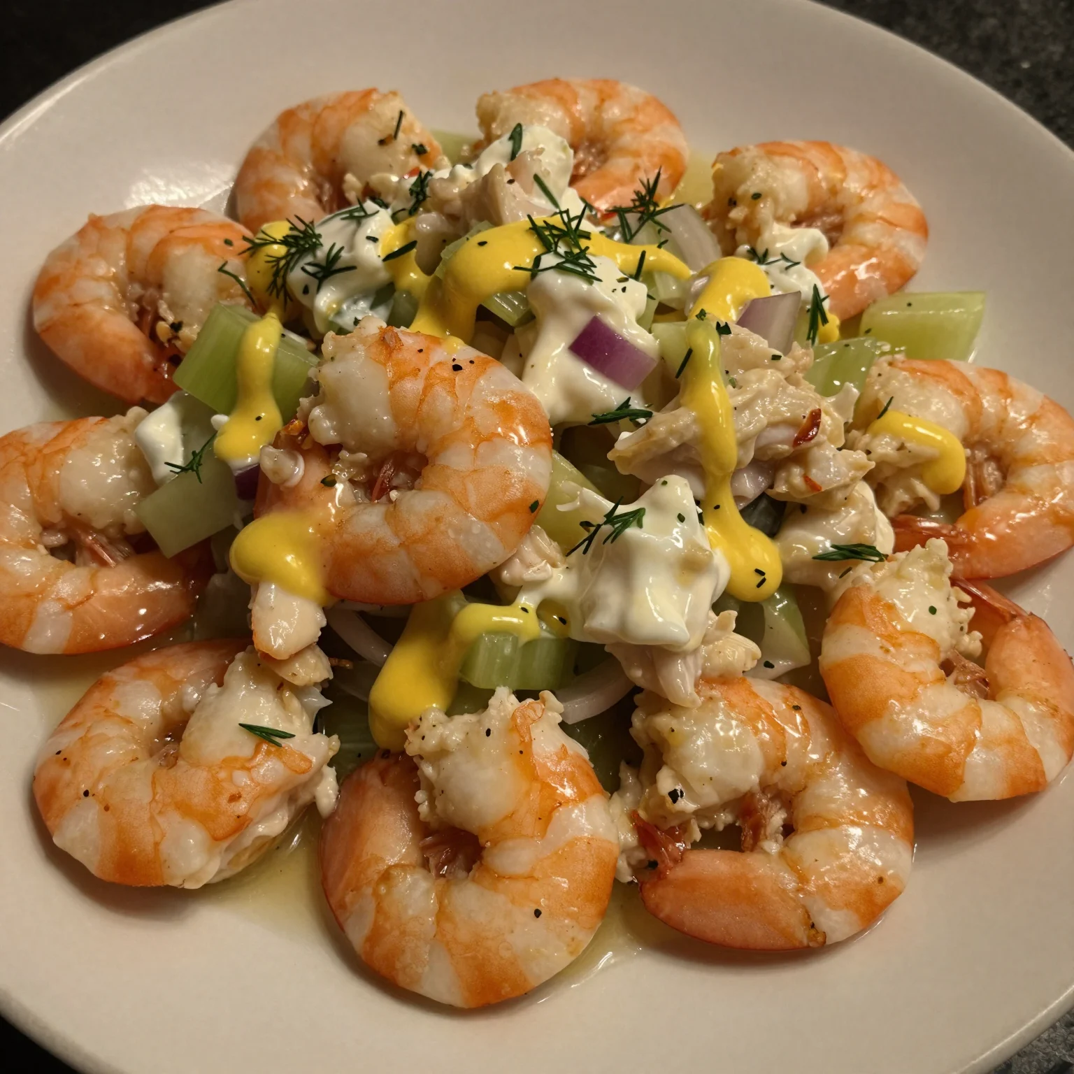 Shrimp Crab Salad