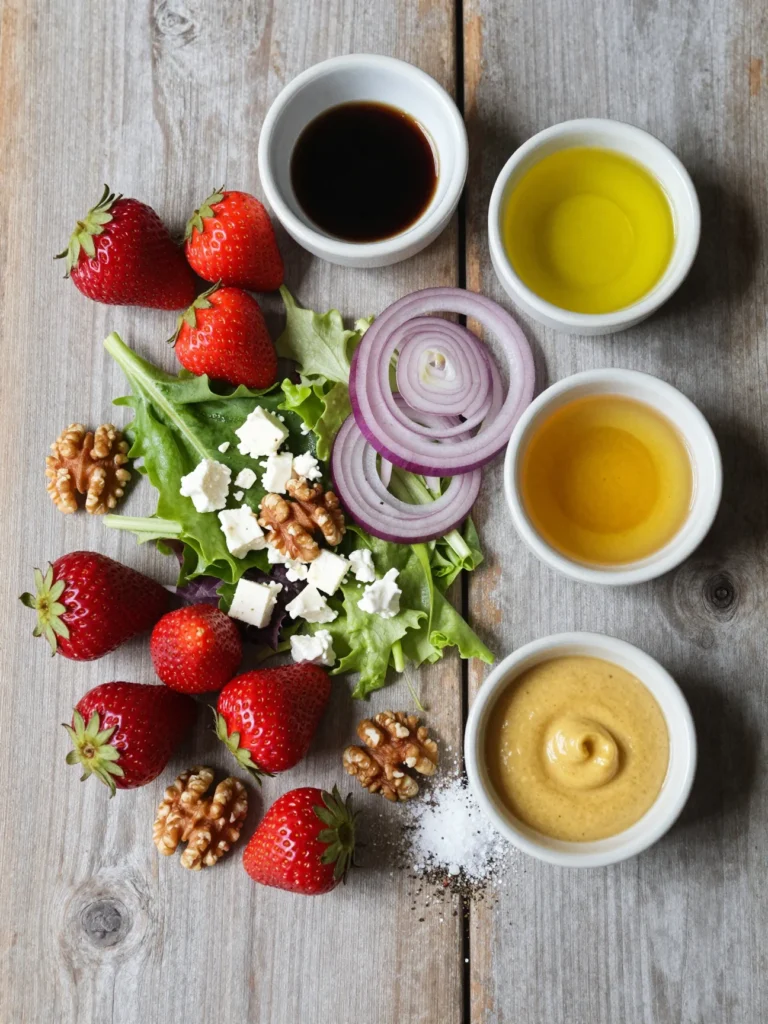 Strawberry Walnut Salad