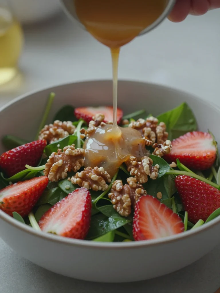 Strawberry Walnut Salad